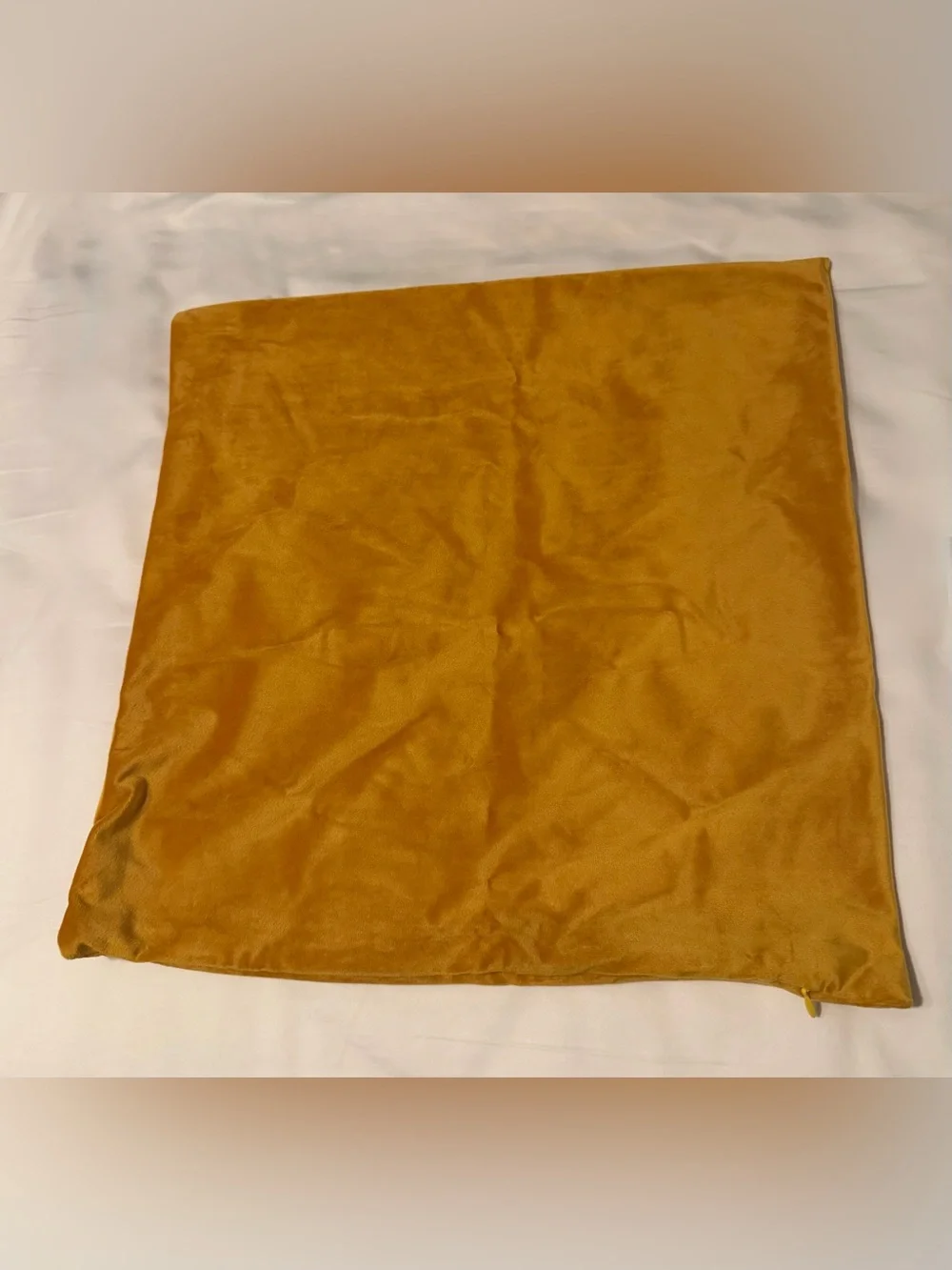 Mustard Velvet Accent Pillow Covers